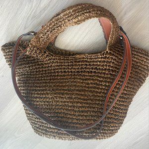 Mango Straw Bag